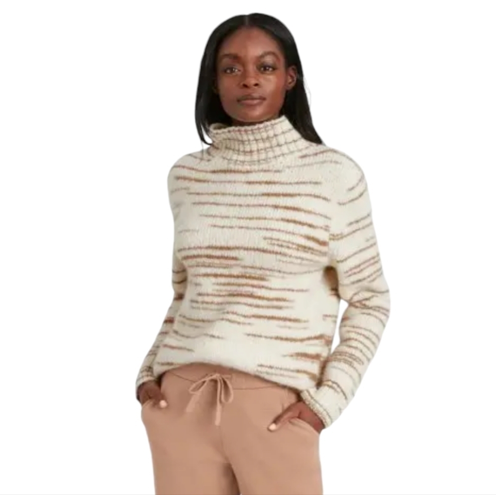 Banana Republic Italian Spacedye Wool Blend Sweater Women's Medium